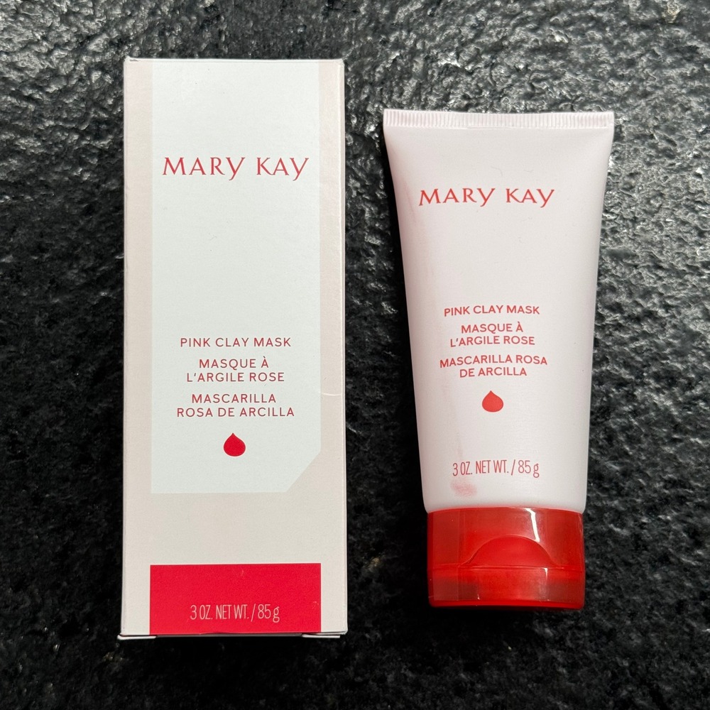 Mary Kay Pink Clay Mask‎ 3 oz Facial Treatment for Dry to Oily Skin New in Box